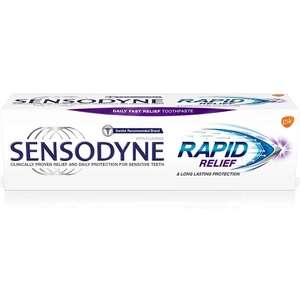 Sensodyne Rapid Relief Original Sensitive Toothpaste 75ml £1.25 RTC @ Co-op Instore Edgeley