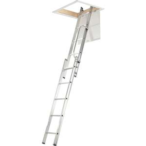 Werner 2 Section Loft Ladder & Handrail / Werner 3 Section Loft Ladder & Handrail for £69.99