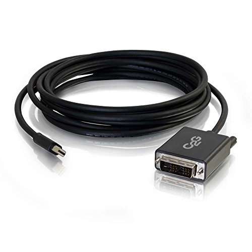 C2G 2m Mini DisplayPort Male to Single Link DVI-D Male Computer Monitor Adapter Cable with Applied Voucher