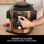 Ninja Foodi MAX 14-in-1 SmartLid 7.5L Electric Pressure Cooker & Air Fryer Combi OL650UKCP Like New - Amazon Warehouse