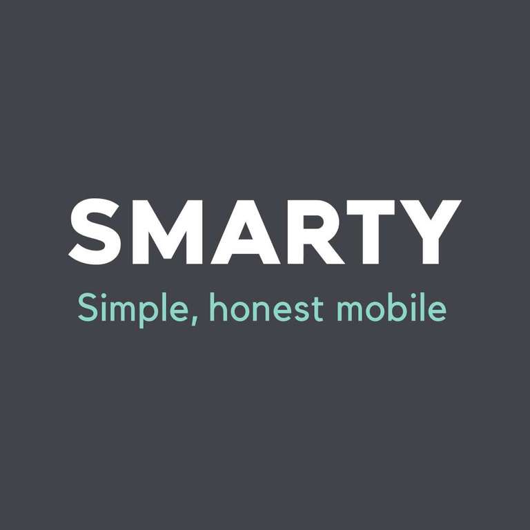 Smarty 200GB 5G data, EU roaming, Unlimited min / text - 1 month contract - £14 @ Smarty