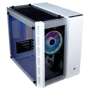 Corsair Crystal 280X RGB Micro-ATX Case - White Tempered Glass (CC-9011137-WW) - £99.95 delivered @ Overclockers