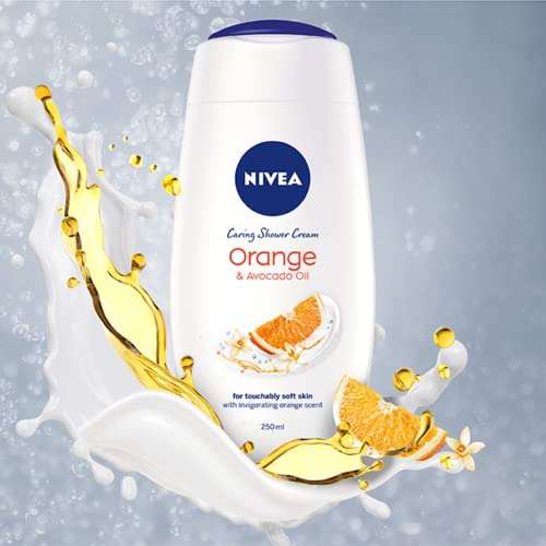Pack of 6 Nivea Orange & Avacado oil shower gel body wash - £6 (or Subscribe & Save for £5.40) @ Amazon