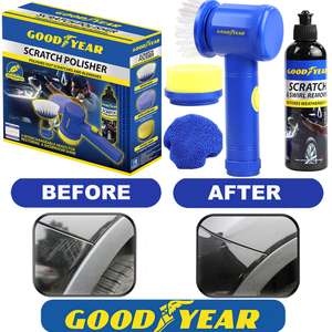 Goodyear Car Paint Scratch Blemish & Swirl Remover Solution with Rechargeable Repair Polishing Tool - New - Sold by Thinkprice