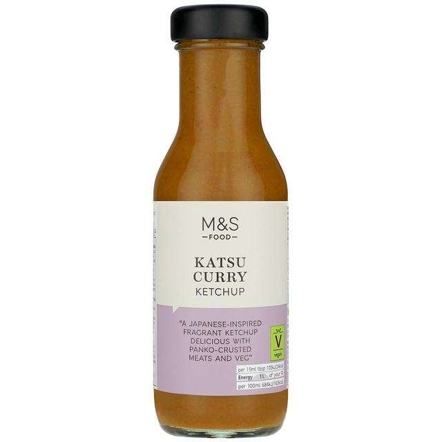 M&S Roasted Red Pepper Paste 190g / M&S katsu curry ketchup 250ml 92p Each Instore Marks & Spencers Derby