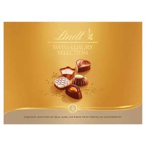 Lindt Swiss Luxury Selection Chocolate Box 195g £6 @ Asda