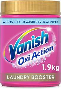 4 x Vanish Oxi Action Powder Clothes Fabric Stain Remover 2.4 kg - Total  9.6kg