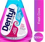 Dentyl Dual Action CPC Mouthwash, 12hrs Fresh Breath & Total Care, Alcohol Free, Fresh Clove, 500 ml