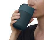 Joseph Joseph Sipp Travel mug, Hygienic, Leakproof reusable mug, Coffee & Tea Cup with Lid - 340 ml - Blue