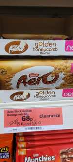 Aero golden honeycomb chocolate in Chiswick,London
