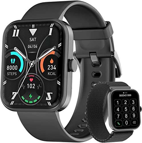 Blackview Smart Watch (Answer/Make Call), 1.83" Touch Screen £29.99 (Prime Exclusive with Voucher) Dispatches from Amazon Sold by BD-BBWATCH
