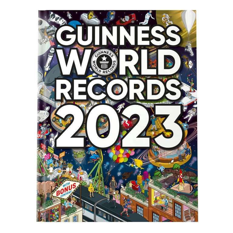 Guinness world records 2023 Book £2.99 @ Aldi Blackburn