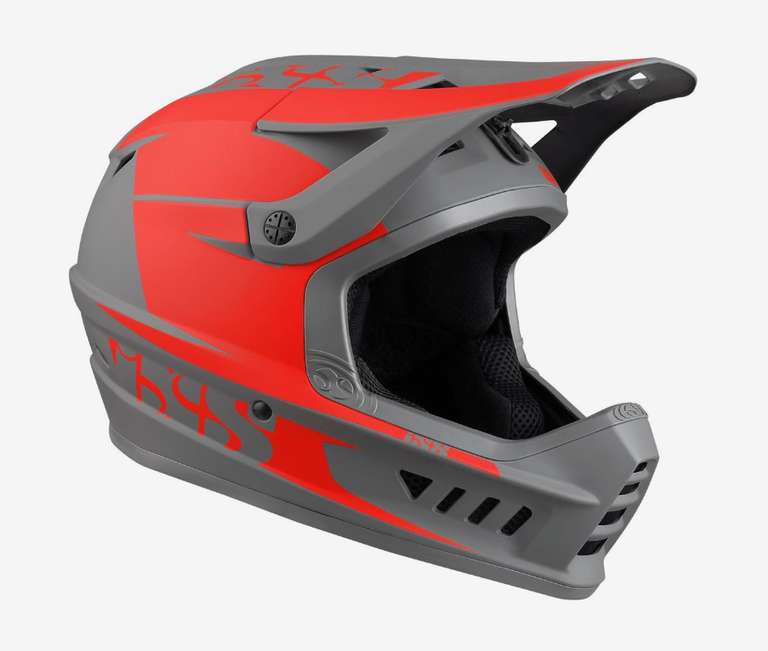 IXS XACT Evo Full Face MTB Helmet - In Red & Graphite Gloss XS £42.99 @ Chain Reaction Cycles