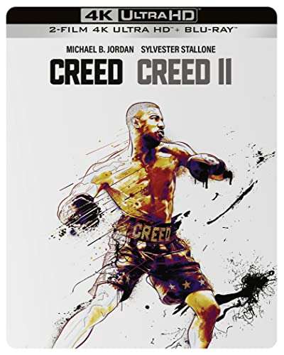 Warner Bros Creed/Creed II Double Steelbook [4K UHD + Blu Ray]