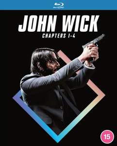 John Wick Chapters 1-4 Blu Ray (Free Click & Collect)