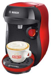Tassimo by Bosch Happy Pod Coffee Machine - Red Reduced plus Free Click and collect