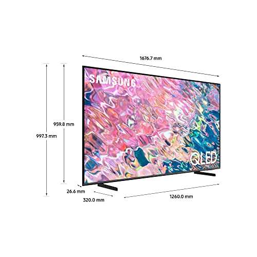 Samsung 75 Inch Q65B QLED Dual LED Air Slim 4K Smart TV (2022) - 4K Processor With Alexa - £1,195 @ Amazon