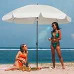 Sekey 2m Beach Umbrella, Portable Tilting Garden Parasol Umbrella Sold by Uking Online - FBA