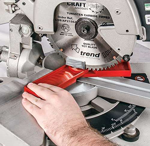 Trend Anglefix Mitre Guide for Quick & Accurate Mitersaw Angle Setup, Red, ANGLEFIX £13.80 @ Amazon