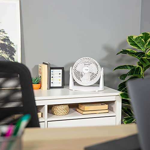 Russell Hobbs 8" high Velocity Plastic Freestanding/Wall Mounted Desk Fan
