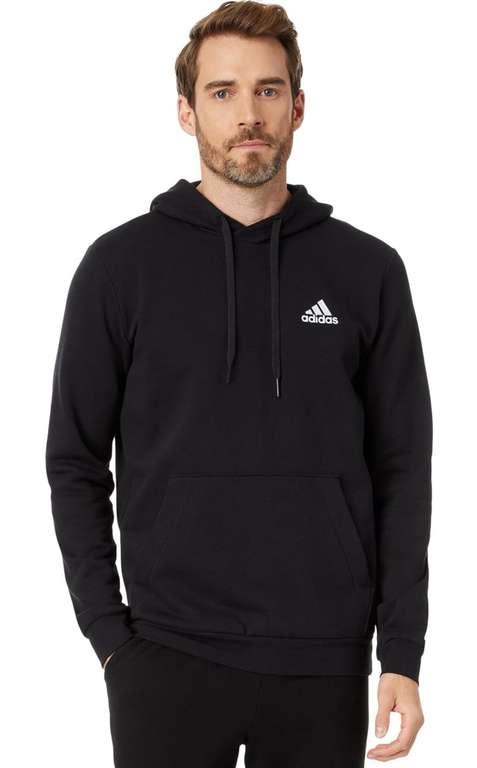 adidas Men's Essentials Fleece Hoodie Sweatshirt M & L Grey £18.40