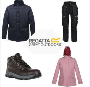 Up to 80% Off Regatta + Extra 10% off with code (New lines added) Over 3,200 lines
