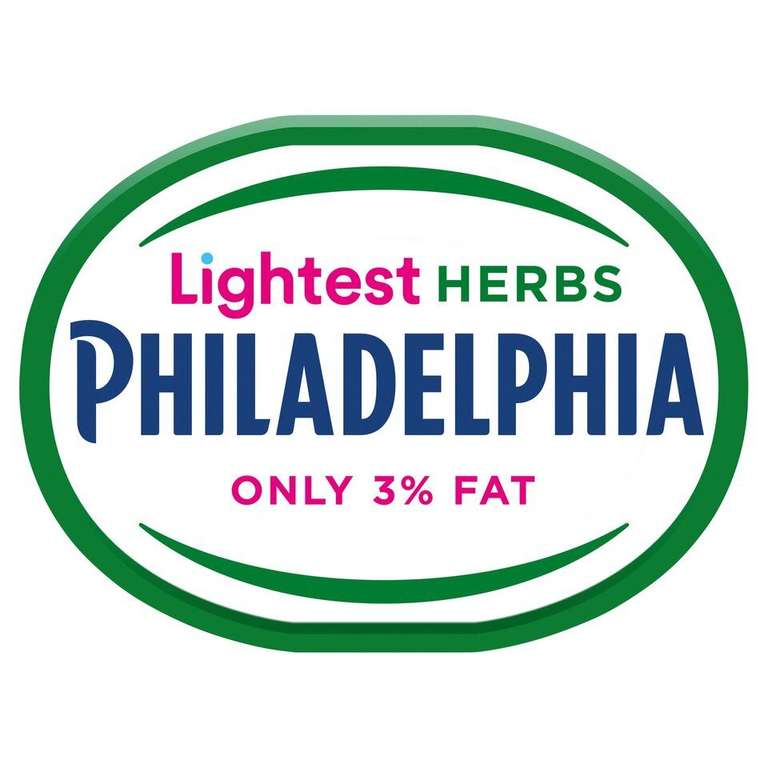 Philadelphia Lightest Herbs Soft Cheese 165G (Clubcard Price)