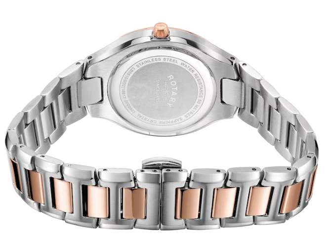 Rotary Ladies' Kensington Two-Tone Stainless Steel Watch Reduced with code plus free delivery