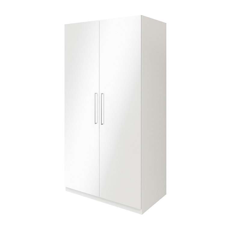 Atomia Freestanding white Large Double Wardrobe at B&Q £188 or £280 for 2 @ B&Q