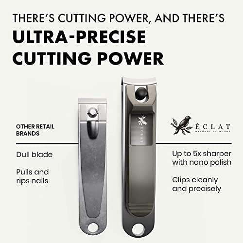 Premium Nail Clippers, Zinc Allo - £2.99 (Prime Members) sold by Eclat Skincare, dispatched by Amazon