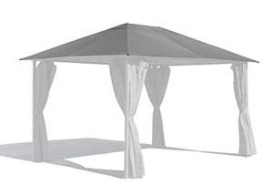 3 x 4 m Garden Nizza Grey Gazebo Party Tent - Roof Only - Gray, L x B 400 x 300 cm - £50.24 - Sold by Amazon EU @ Amazon