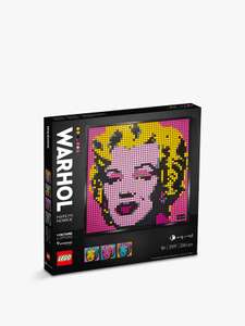 Lego Art Andy Warhol’s Marilyn Monroe Set 31197 £57.49 @ Fenwick