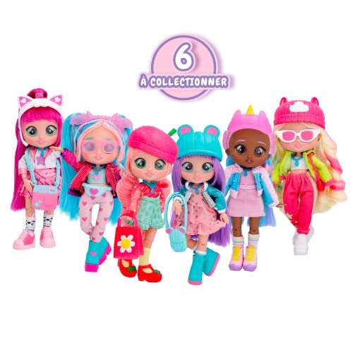 BFF by Cry Babies S2 Jassy Collectible fashion Doll with long Hair, fabric Clothes & 9 Accessories