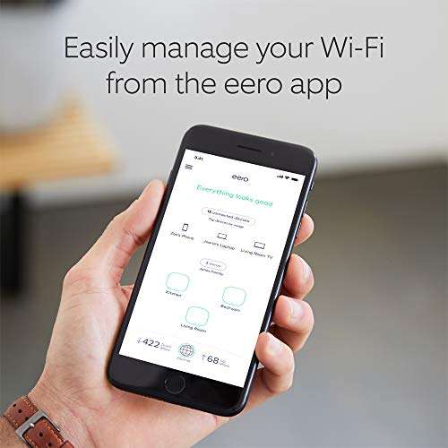 Amazon eero Pro mesh Wi-Fi 5 router system | 1-pack