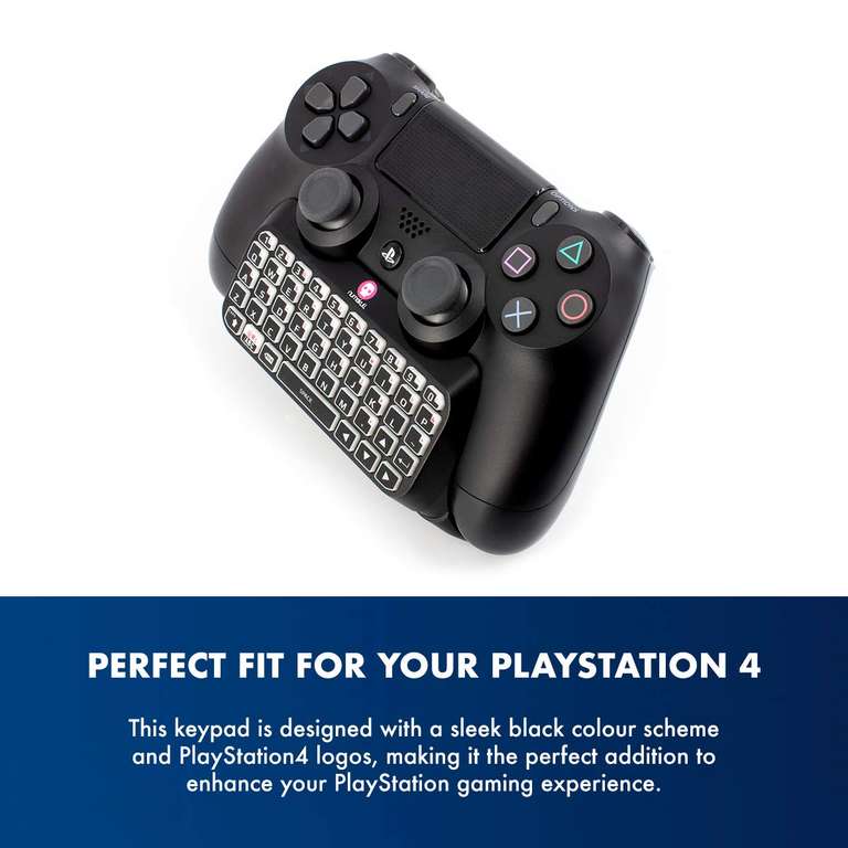 Official Sony Playstation 4 Bluetooth Wireless Mini Keyboard By Numskull - Back on sale New - Sold by Amazon Delayed dispatch.