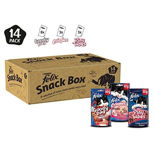 Felix Mix Cat Treats, 765g (Pack of 1), Brown - £8.75 / £8.31 Subscribe & Save @ Amazon