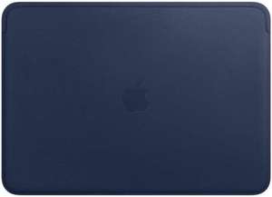 Genuine Apple Leather Sleeve For MacBook 12" Blue £33.92 with code @ totaldigitalstores / eBay