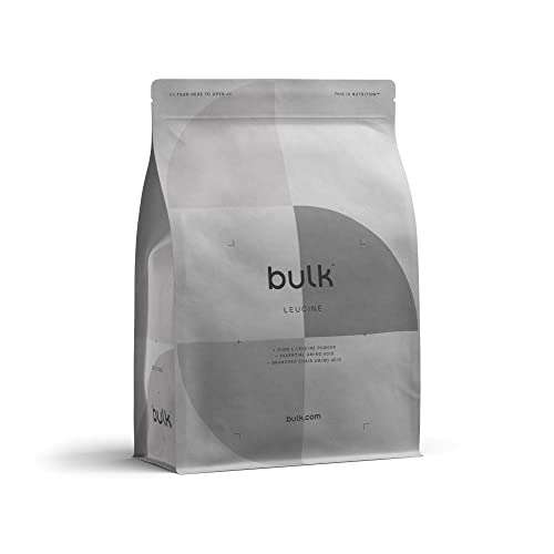 Bulk Leucine Powder, 100 g, Packaging May Vary £1.59 / £1.39 / £1.27 Subscribe & Save w/voucher