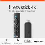Amazon Fire TV Stick 4K streaming device | supports Wi-Fi 6, Dolby Vision/Atmos, HDR10+ -