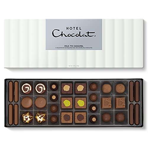 Hotel Chocolat - Milk to Caramel Sleekster, White, 350g - £18.70 Max S&S