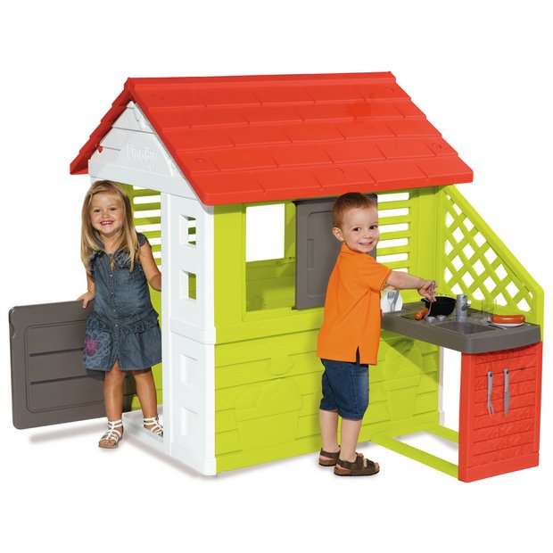 Smoby Nature Playhouse with Kitchen - £136 With Click & Collect @ Argos