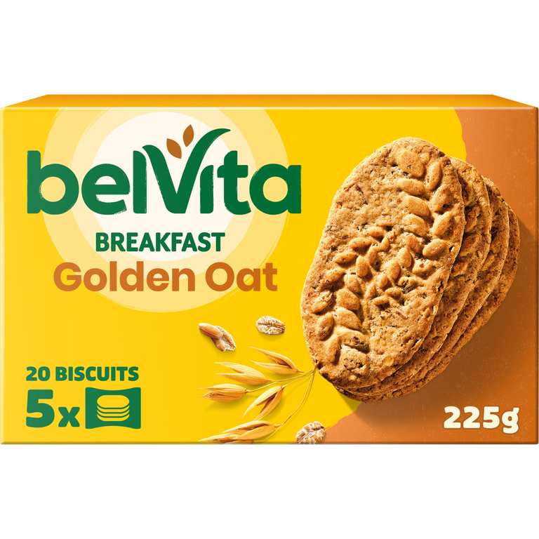 Belvita Breakfast Biscuits Golden Oat 225g - Sunderland