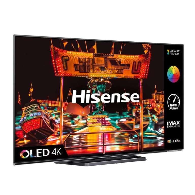 Hisense 48A85HTUK OLED Smart TV - 48", 4K Ultra HD,120Hz, HDR10+, Dolby Vision, 5 Yr Wrnty - £599.99 (Members Only) @ Costco