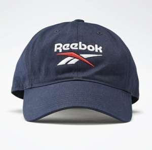 Reebok active foundation badge cap Navy Adult (M/L) - £6.48 (+£3.99 Delivery) @ Reebok Store
