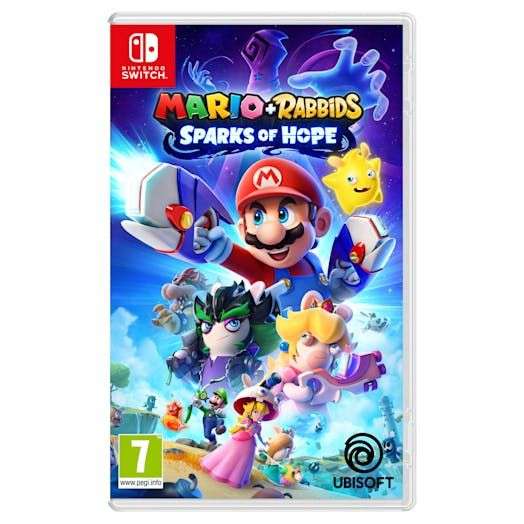 [Nintendo Switch] Mario + Rabbids Sparks of Hope + Steelbook - £24.99 / £22.49 with Student Beans delivered @ My Nintendo Store