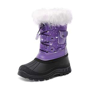 DREAM PAIRS kids Snow Boots Insulated, Waterproof, with Non-slip Sole with code @ Amazon sold by dreampairsEU