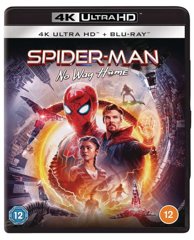 Spiderman No Way Home 4k Blu Ray Sold By anglesam85