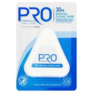 Pro Formula Dental Floss Tape 30M - 25p instore @ Tesco, Havant (Hampshire)