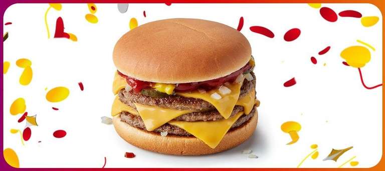 McDonald’s Monday 10/07 - Single McMuffin £1.19 / Triple Cheeseburger £1.49 via App @ McDonald’s