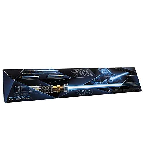 Star Wars The Black Series Obi-Wan Kenobi Force FX Elite Lightsaber Collectible with Advanced LED and Sound Effects £181.99 @ Amazon